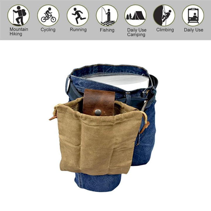 Compact and lightweight foraging bag, a stylish and practical gift for outdoor enthusiasts.