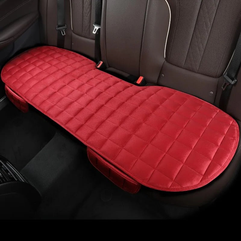 Durable car backseat cushion offering seat protection, enhanced comfort, and a luxurious feel for travel.