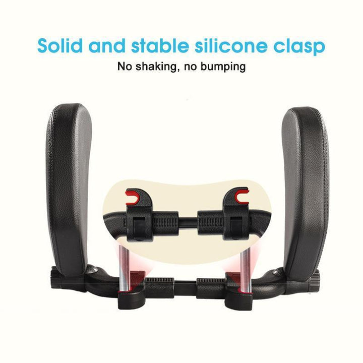 Car neck pillow for travel, soft memory foam for ultimate support on road trips