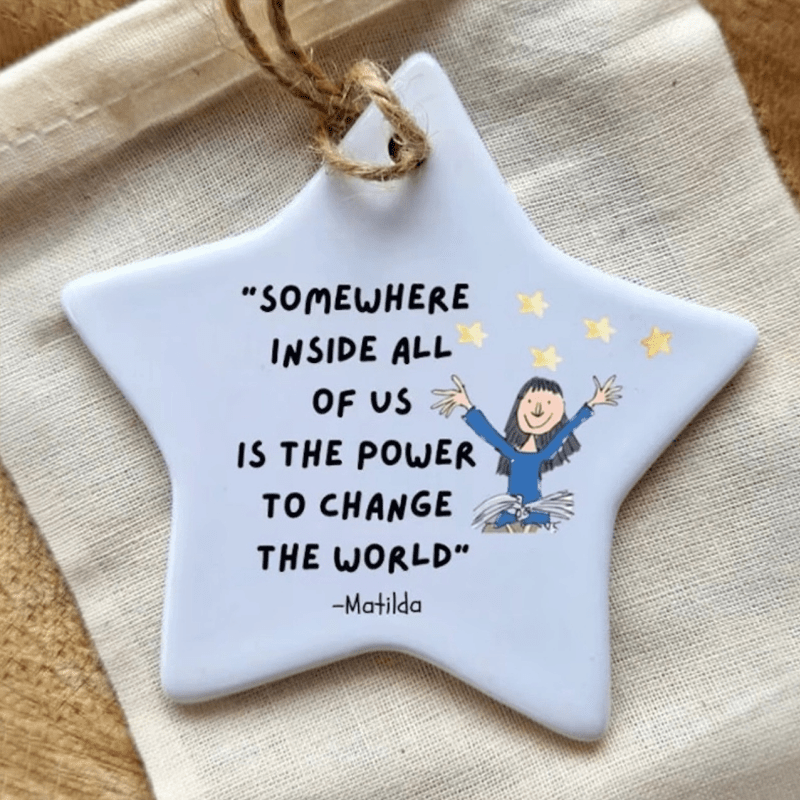 Durable ceramic heart keepsake, inscribed with a meaningful quote, a lasting gift of appreciation or remembrance.