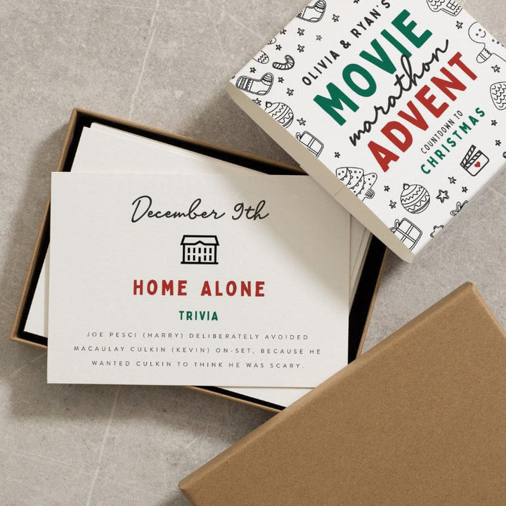 Festive Advent Calendar, a holiday gift with daily movie and music surprises