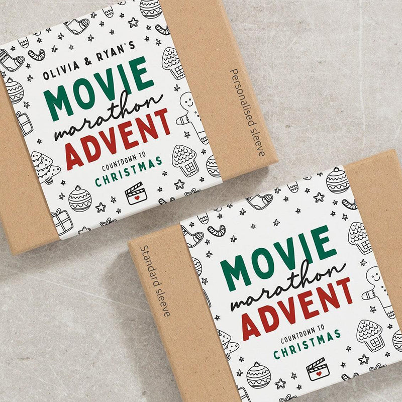 Advent set with individually designed cards, ready for a fun Christmas countdown activity