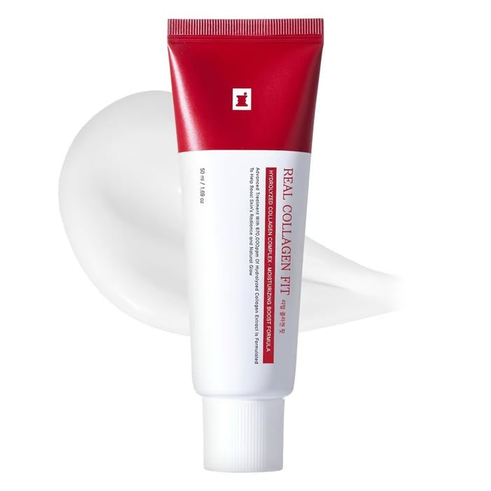 Unisex Collagen Cream Mask for youthful, firm, radiant skin. Hydrating anti-aging face mask for all skin types.