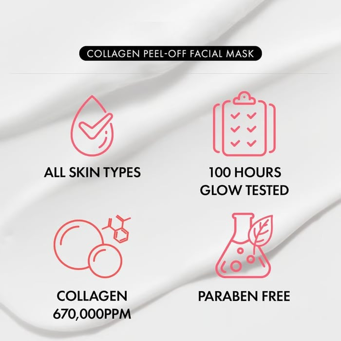 Collagen-rich Cream Mask for face, enhancing skin's youthfulness & radiance. Hydrating & firming skincare.