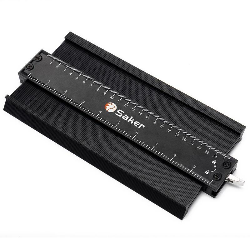 Contour gauge for precise replication of edges and profiles, enhancing project accuracy