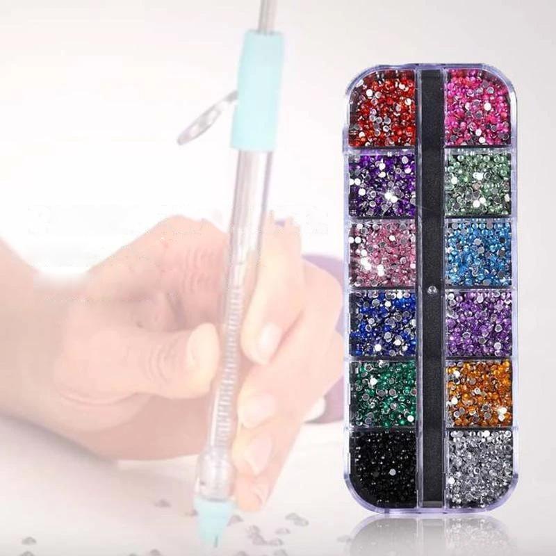 Unisex crystal embellishment tool kit for crafts, rhinestone applicator, DIY projects, and sparkle art