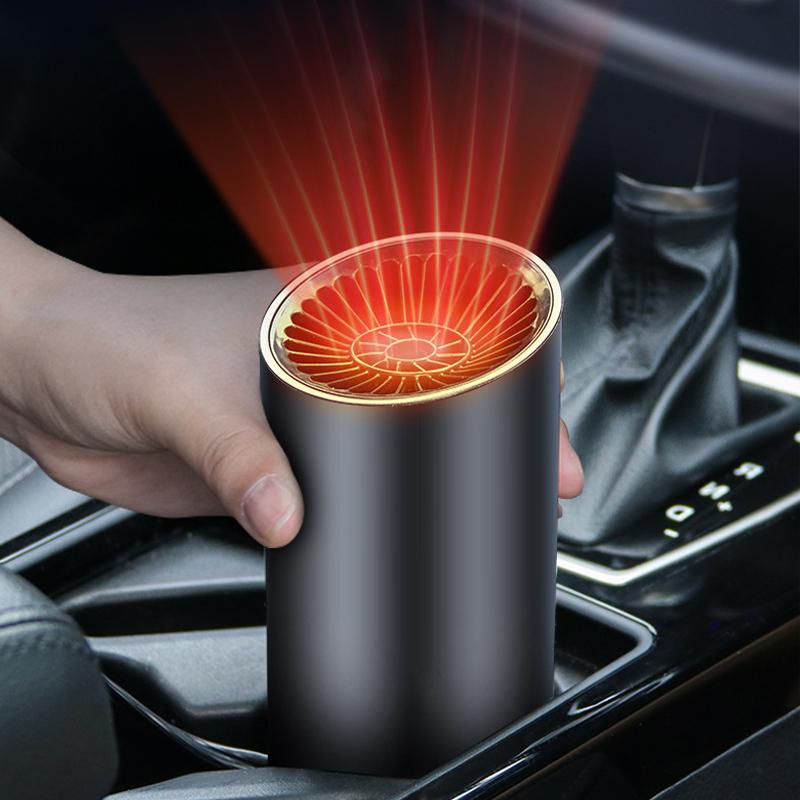 Efficient 12V automotive air blower and heater, perfect for winter car preparations and comfort