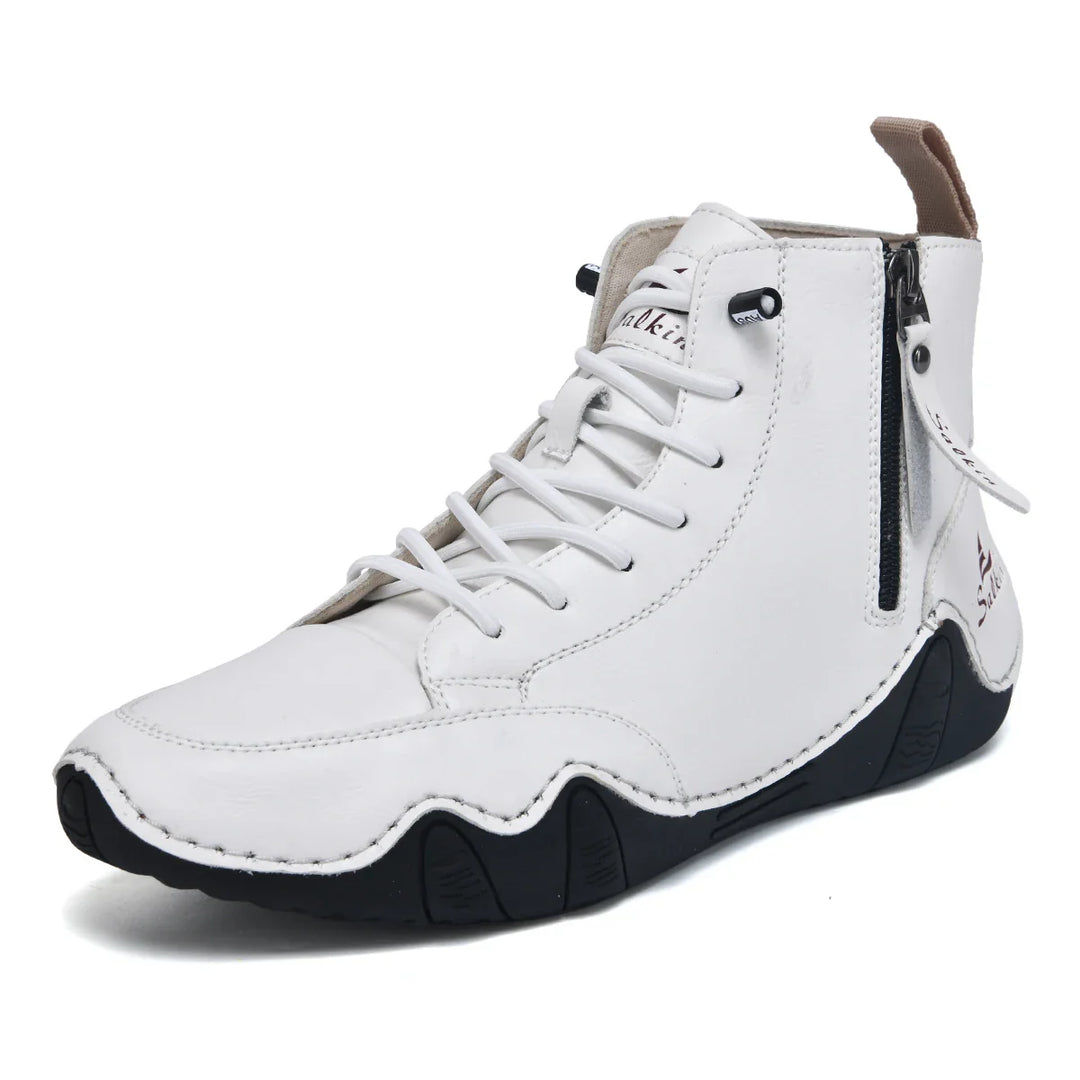 Unisex Orthopedic Footwear: Zip Boots, brown, perfect blend of style, comfort, and support