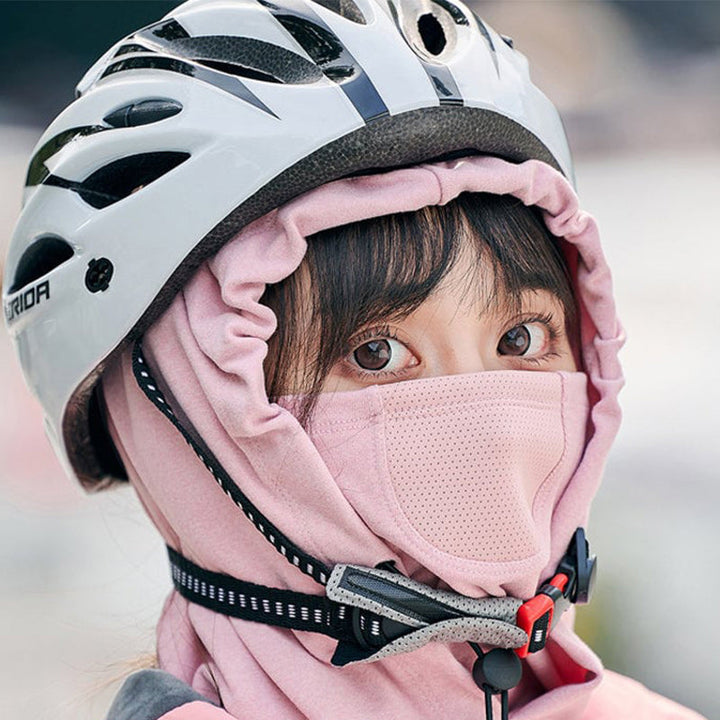Thermal cycling mask and neck warmer for men & women, windproof outdoor gear
