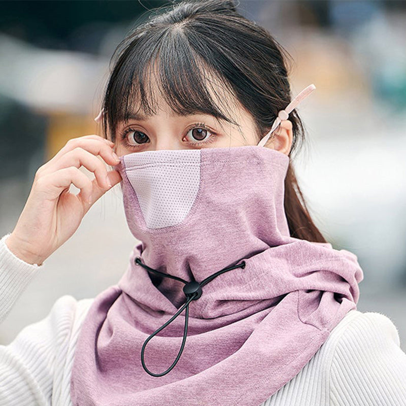 Hooded cycling mask, full face & neck protection for winter outdoor activities