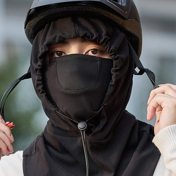 Thermal balaclava for cycling, breathable and windproof neck warmer