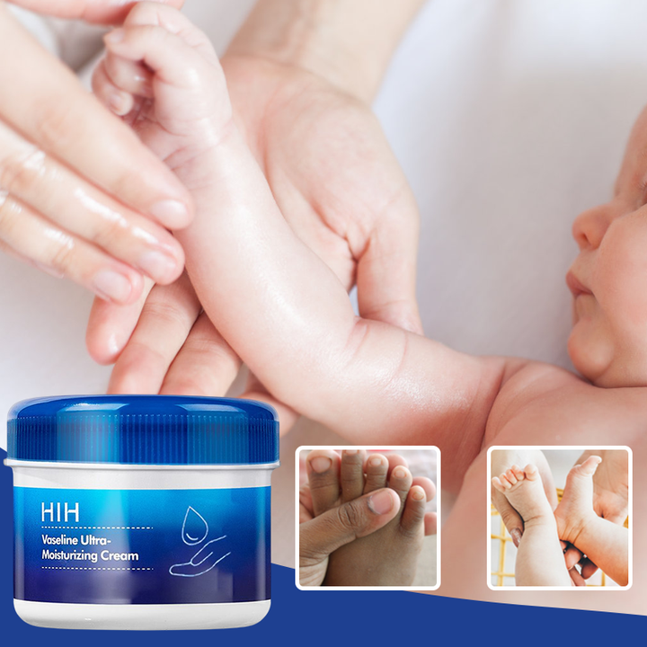 Skincare routine step: applying unisex deep moisturizing cream for lasting hydration.