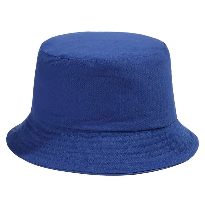 Protective denim bucket hat, shielding you from harmful sun rays with style.