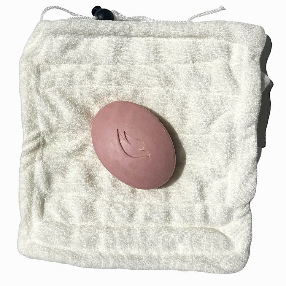 2-in-1 bath sponge and loofah, a versatile shower tool for invigorating body scrubs