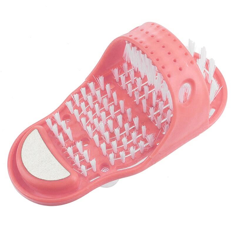 Unisex shower foot scrubber, hygienic and effective for removing dead skin and stimulating feet