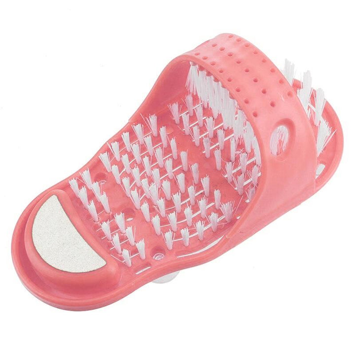 Unisex shower foot scrubber, hygienic and effective for removing dead skin and stimulating feet