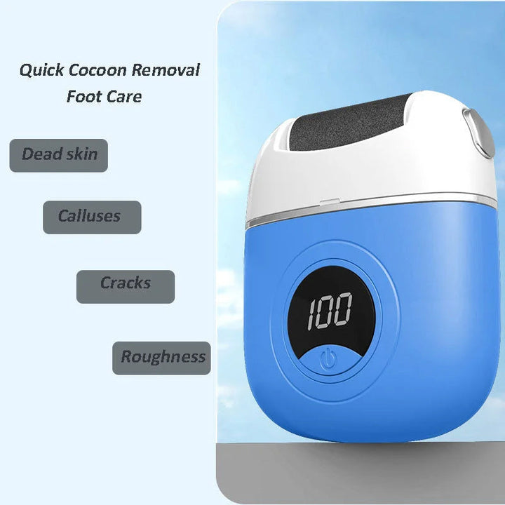 Unisex Electric Foot Callus Remover for smooth heels and professional pedicures at home.