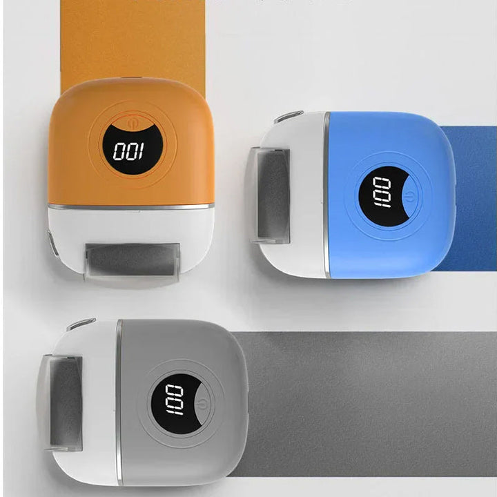 Compact and portable Electric Foot Callus Remover, perfect for travel and daily foot care.