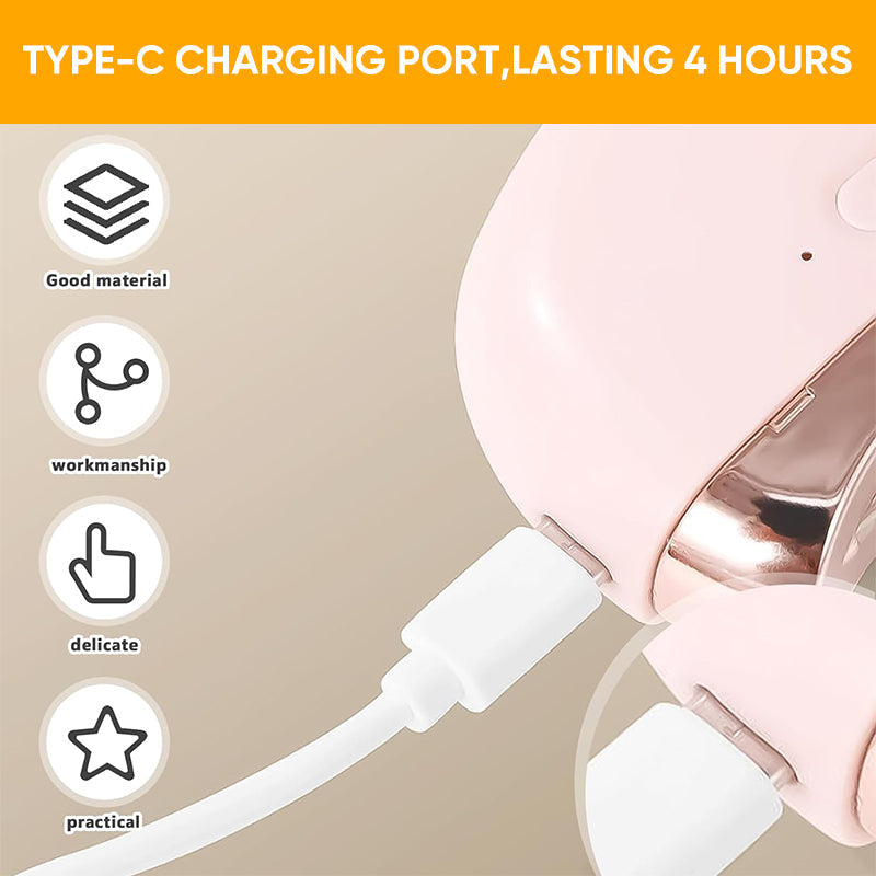 Unisex electric nail clipper with child lock, a safe grooming tool for personal nail care.