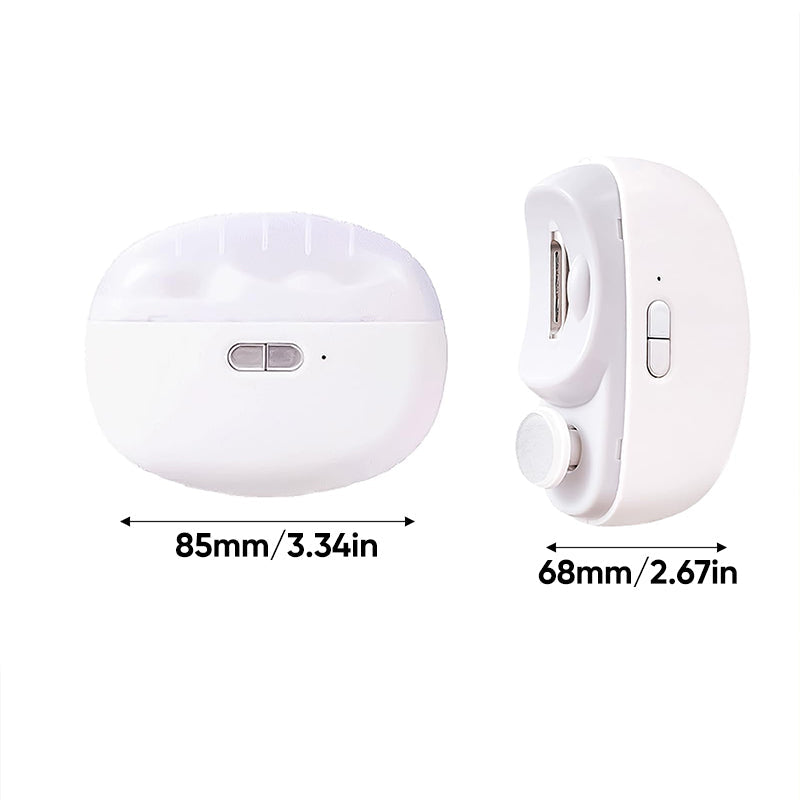 Modern electric nail clipper, a sleek and functional addition to any personal care collection.