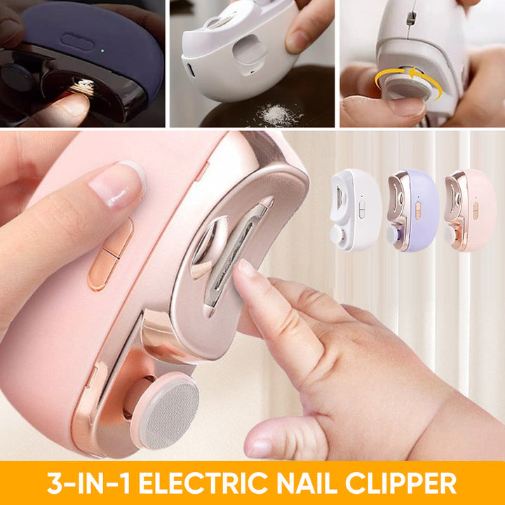 Personal care electric nail grinder, designed for all ages with an integrated child lock feature.