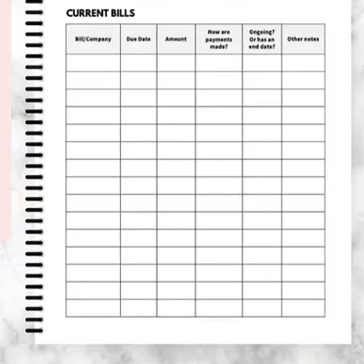 Unisex End-of-Life Planning Organizer Kit, a thoughtful gift for future planning & peace of mind.