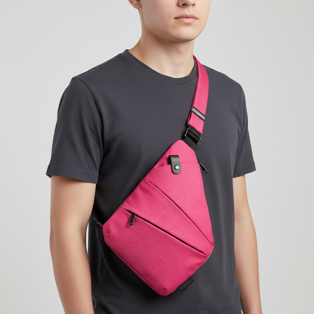 Unisex ergonomic anti-theft bag, perfect for secure travel, daily commute, & essentials.