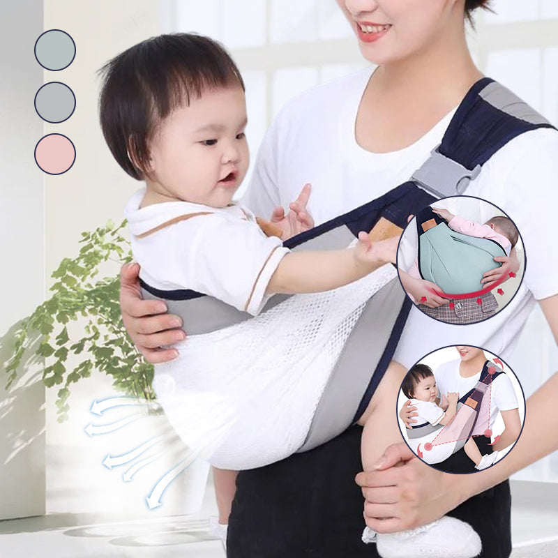 Unisex design baby wrap, easy to share between partners, simplifying daily routines.