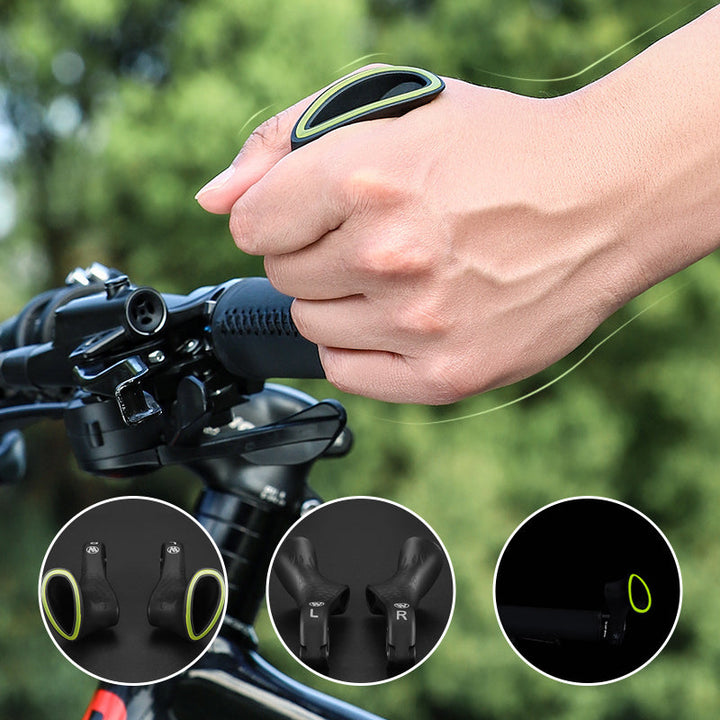 Experience pain-free cycling with ergonomic handlebar grips, designed for superior comfort & grip.