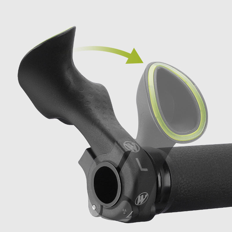 Unisex comfort bicycle grips, perfect for commuters & long-distance cyclists seeking pain relief.