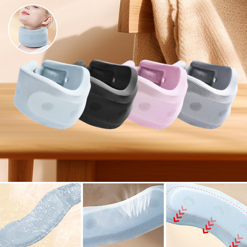 Posture corrector neck brace, unisex, for daily wear, providing constant neck support.