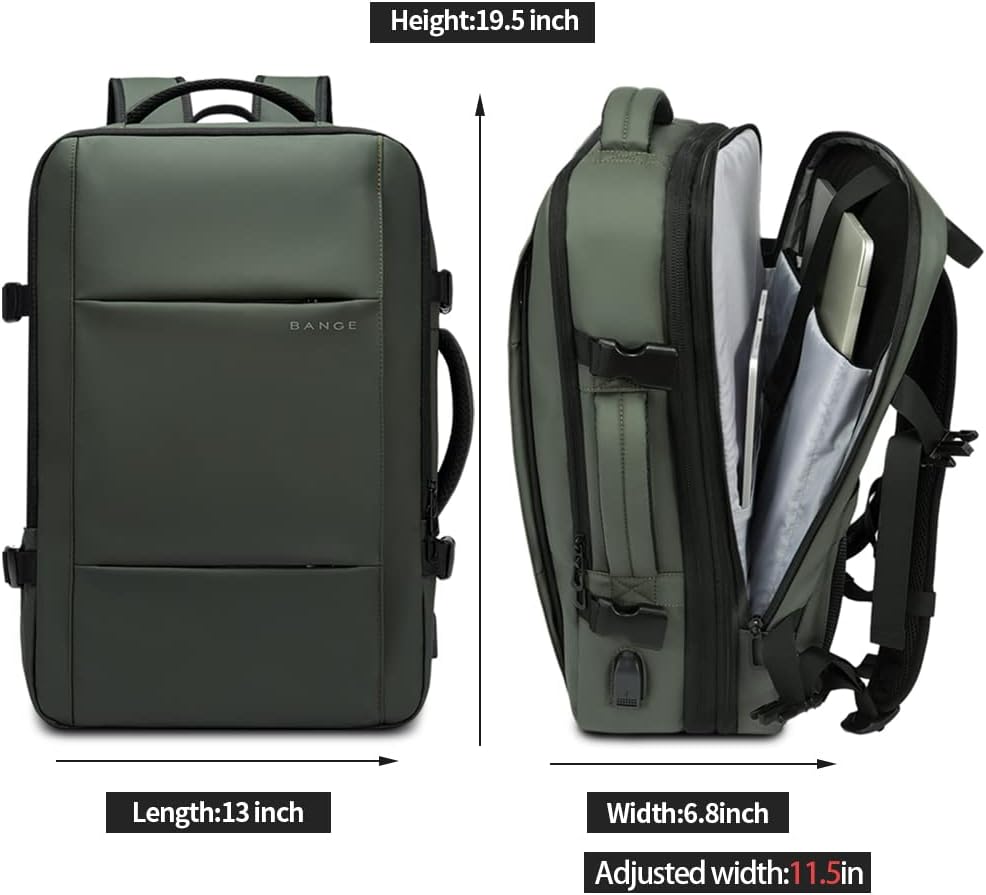 Efficient commuter bag, 26-45L, with quick-access pockets & laptop protection.