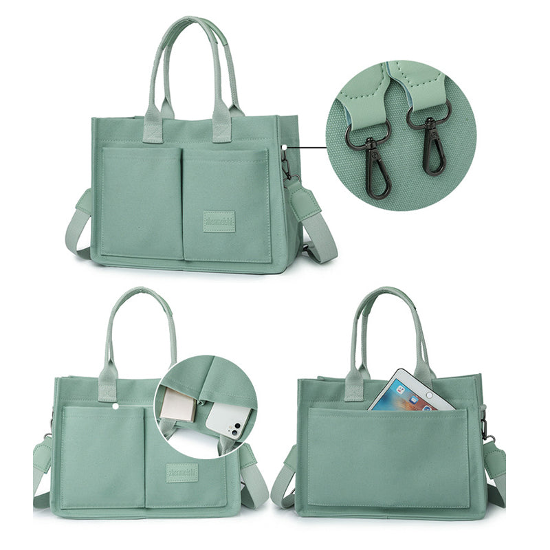 Unisex canvas crossbody bag designed for practicality and style, a must-have fashion accessory.