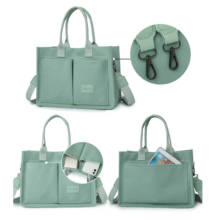 Unisex canvas crossbody bag designed for practicality and style, a must-have fashion accessory.