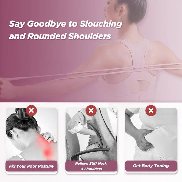 Unisex figure 8 fitness resistance band for full-body workouts, muscle toning, and effective strength building.