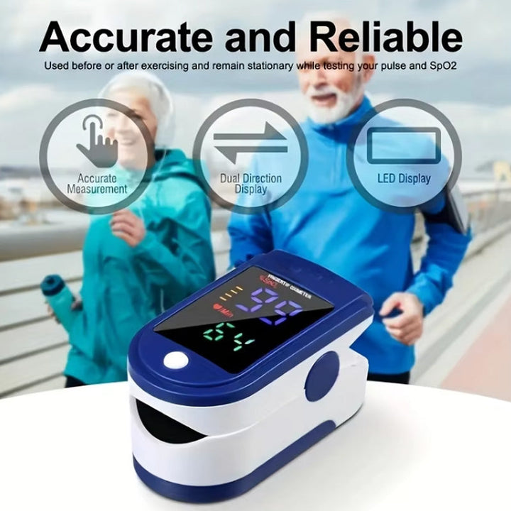 Ergonomic pulse oximeter, a reliable health monitoring tool for adults and children