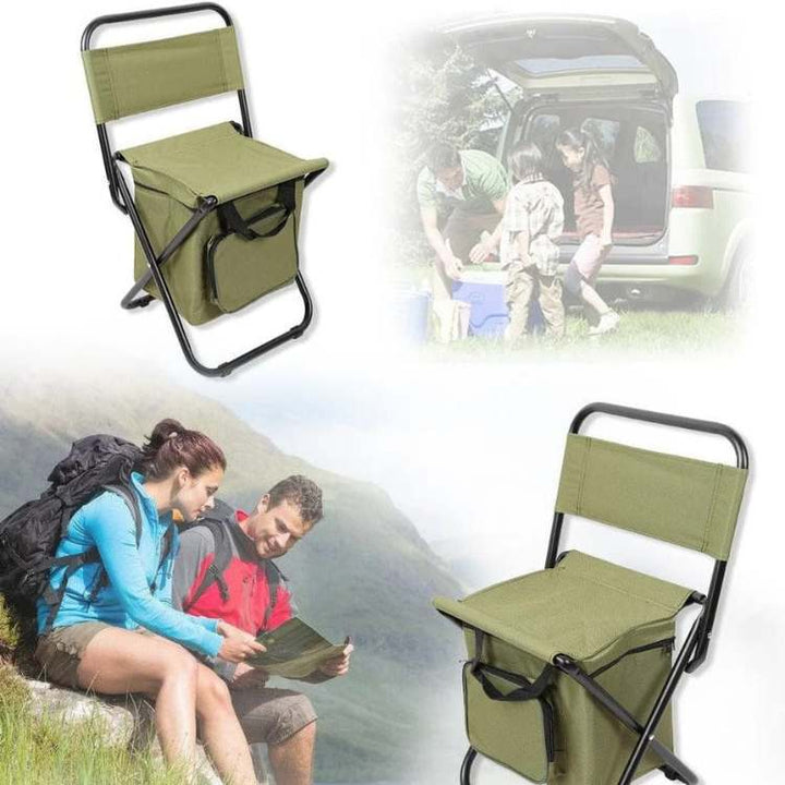 Durable unisex outdoor camping chair, foldable & portable for all outdoor adventures.