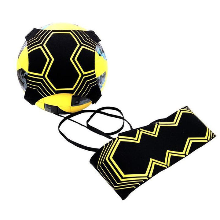 Football solo training belt equipment, ideal for improving passing, shooting and receiving.