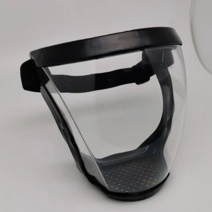 Unisex protective full face shield, clear anti-fog visor, excellent personal protection and splash guard