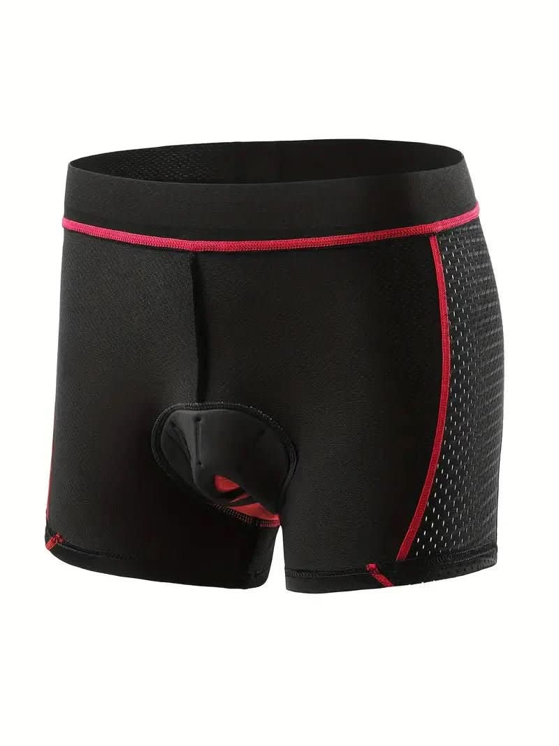 Ergonomic gel-padded cycling shorts for unisex saddle pain relief. Soft, breathable active wear.