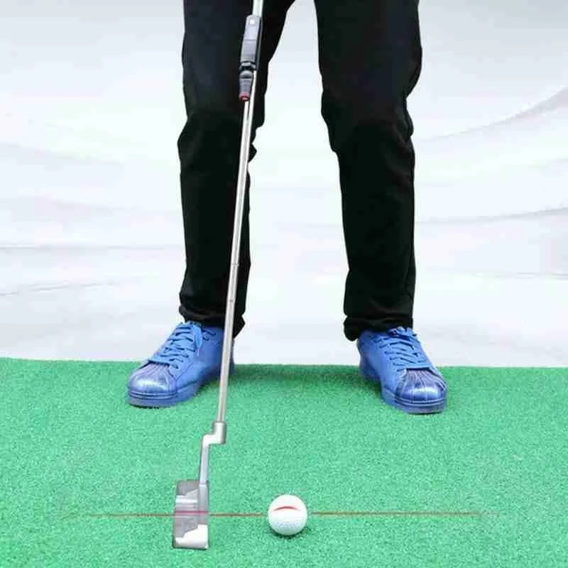 Golf laser alignment device for putters, a training aid designed for all skill levels