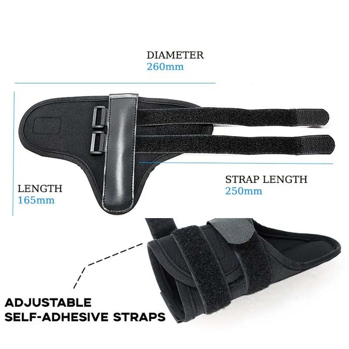 Black unisex golf swing training wrist brace, an essential golf accessory