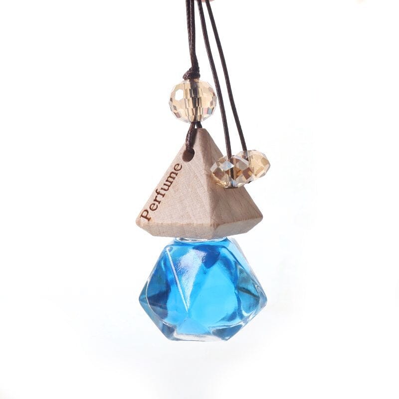 Car air freshener pendant, portable diffuser, auto accessory, brings luxury fragrance to any car