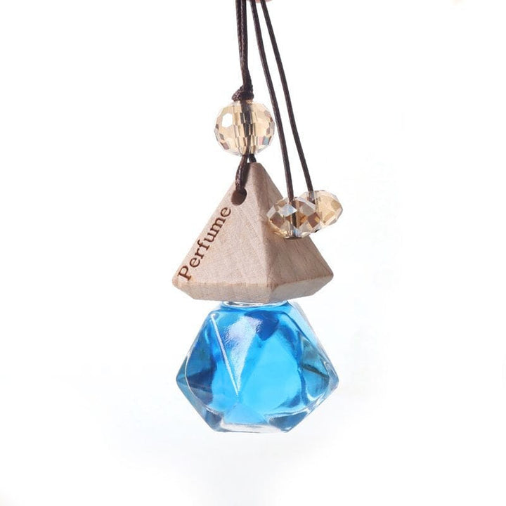 Car air freshener pendant, portable diffuser, auto accessory, brings luxury fragrance to any car