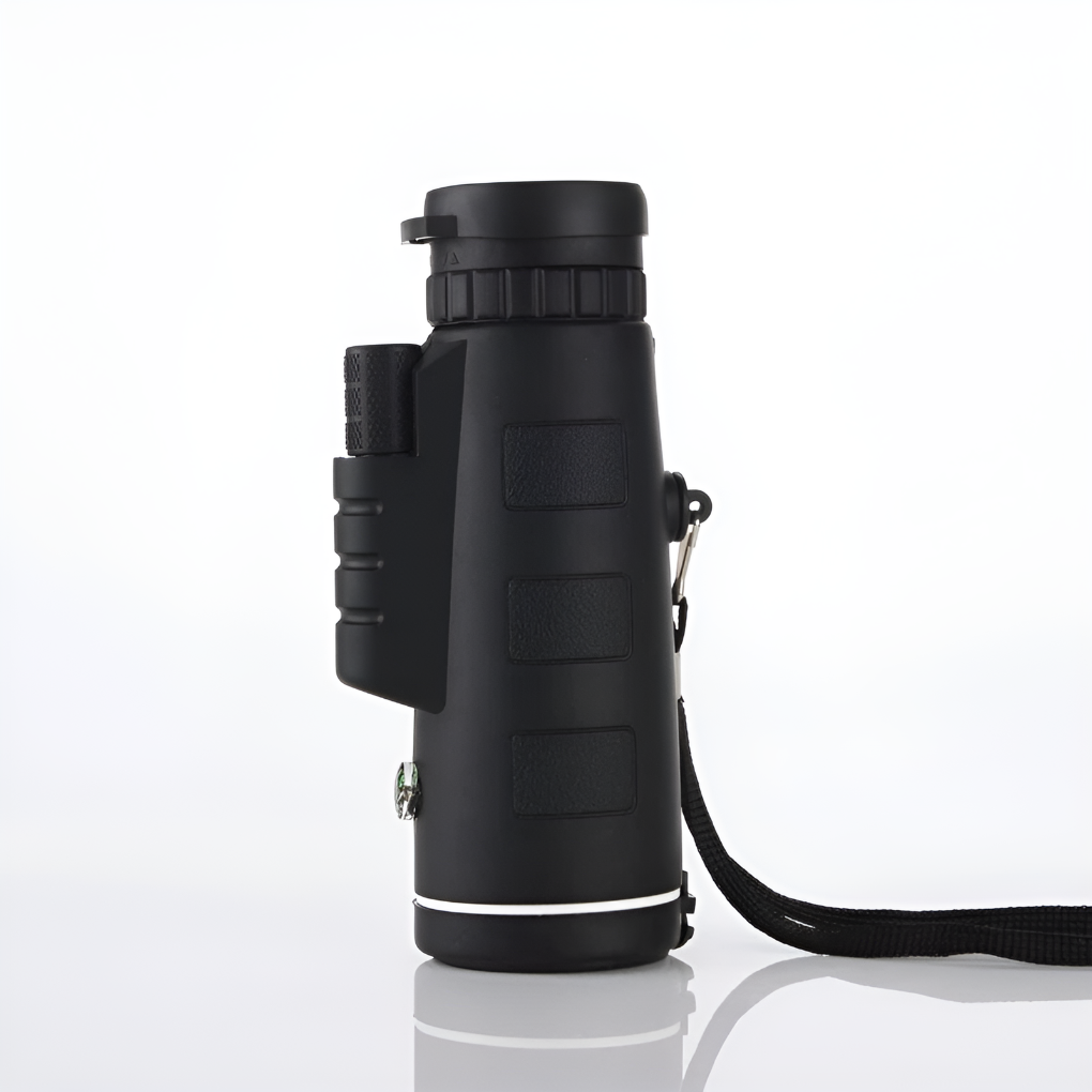 HD monocular with smartphone adapter for capturing distant views. Ideal for outdoor photography & nature.