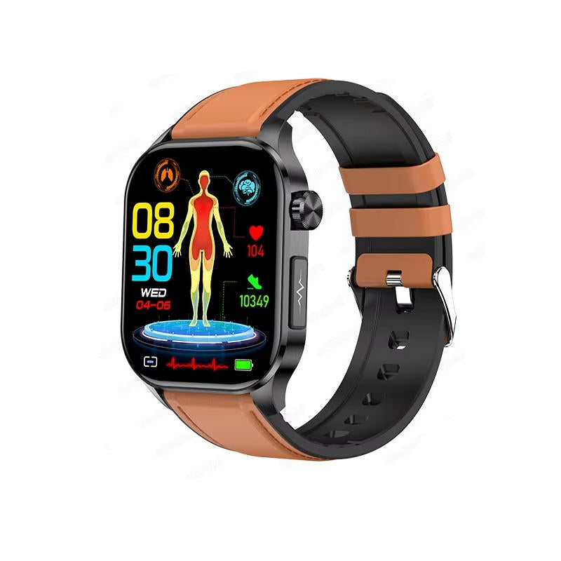 Smartwatch for elderly, providing peace of mind with vital health tracking & emergency SOS alerts.