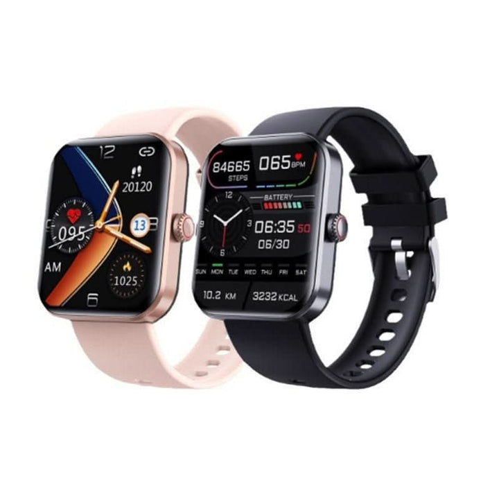 Comprehensive health tracker, a unisex smartwatch with non-invasive blood sugar and vital sign features.