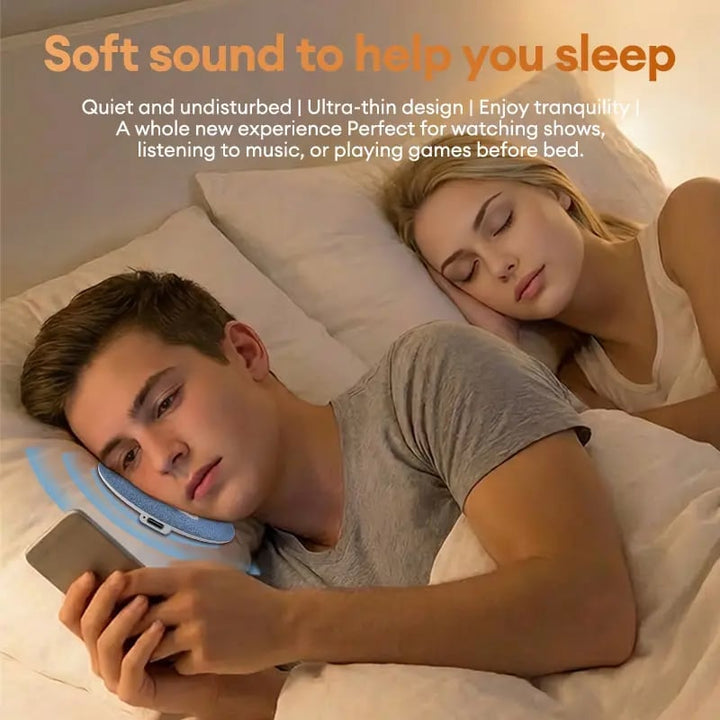 Unisex Hi-Fi Sleep Aid Bedside Speaker, compact and elegant, for relaxation and better sleep.