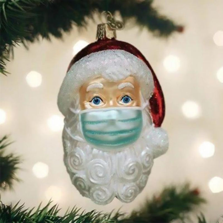 Group of 'Holiday Survivor' ornaments displayed, unique resin Christmas decorations, holiday gifts