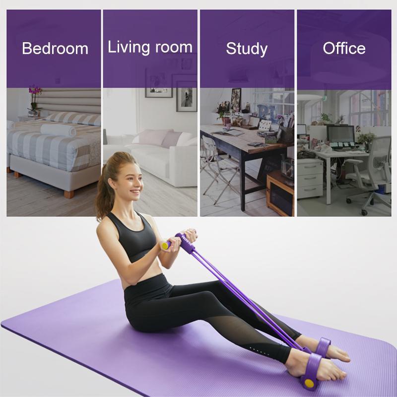 Home fitness pedal resistance band, perfect for full-body strength training